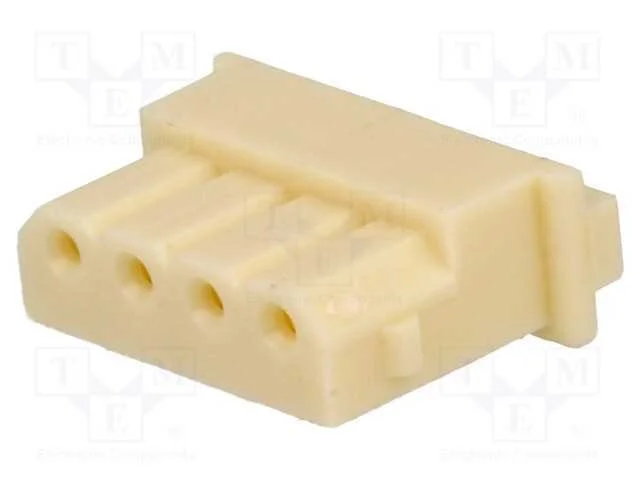 Fio-Placa, Ficha, Fêmea, A2506, 2,5mm, Pin: 4, Sem Contactos, 250v