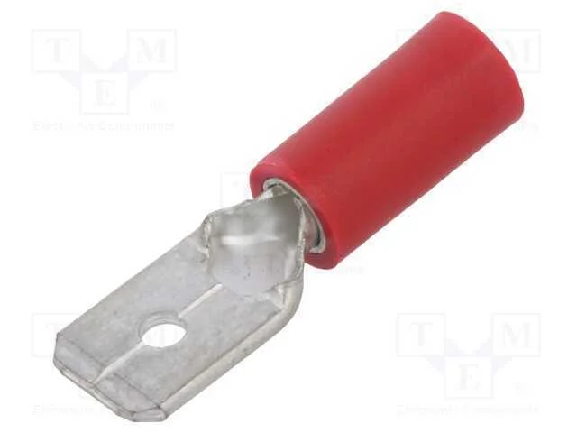 Conetor: plano, 6,3mm, 0,8mm, fêmea, 0,5÷1,5mm2, .