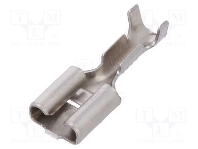 Conetor: plano, 6,3mm, 0,8mm, macho, 0,5÷1,5mm2, .