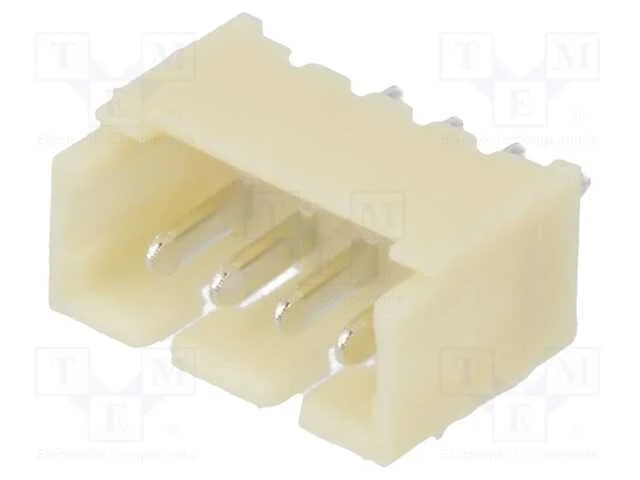 Tomada, Fio-Placa, Macho, 1,25mm, Pin: 4, Tht, 125v, 1a, Estanhado