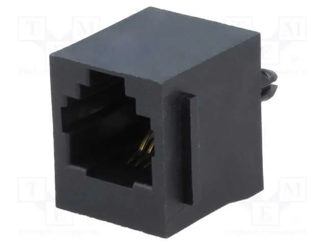 Tomada, Rj11, Pin: 4, Cat: 5, Sistema: 6p4c, Tht, Simples