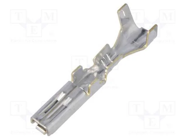 Contacto, Fêmea, Latão, Estanhado, 28awg÷22awg, Cerrar, com Cabo