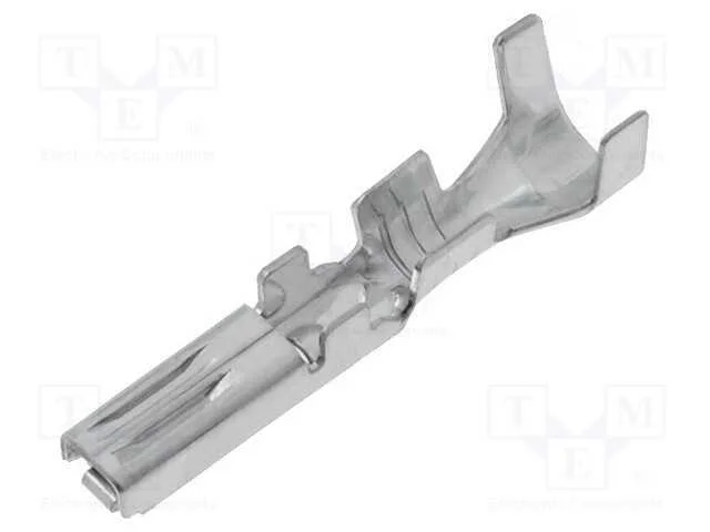 Contacto, Fêmea, Latão, Estanhado, 22awg÷16awg, Cerrar, com Cabo