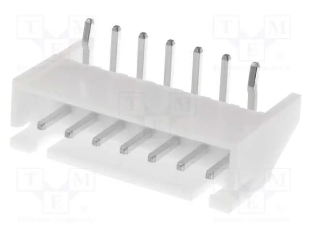 Fio-Placa, Tomada, Macho, Xh, 2,5mm, Pin: 7, Tht, 250v, 3a, -25÷85c