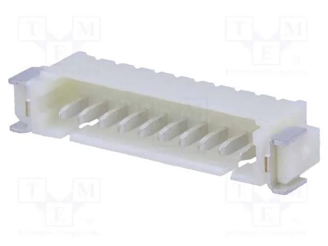 Tomada, fio-placa, macho, 1,25mm, PIN: 10, SMT, 2.