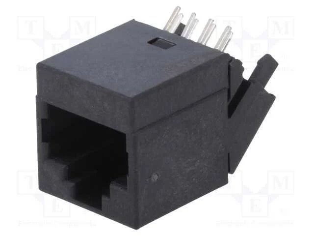 Tomada, RJ45, PIN: 8, Cat: 5, Sistema: 8p8c, THT,.