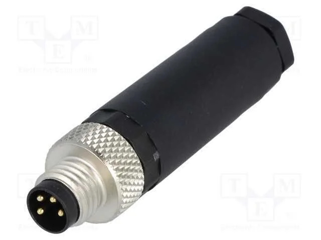Conector: M8, macho, PIN: 4, simples, com cabo, f.