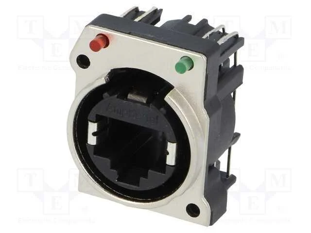 Tomada, RJ45, XLRnet, Cat: 5e, com díodo LED,com .