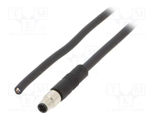 Conector: M5, ficha, 707, macho, PIN: 4, não blin.