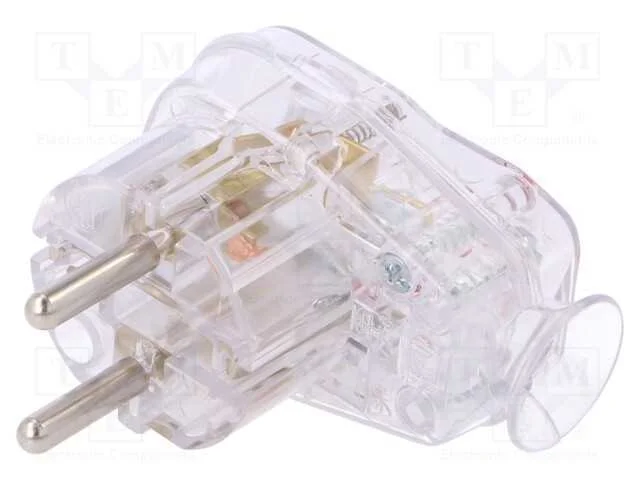 Conector: de Alimentação, Macho, Ficha, 2p+Pe, 25.