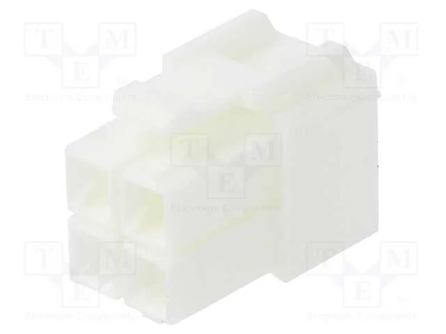 Ficha, Fio-Fio/Placa, Fêmea, Pin: 4, Sem Contactos, com Cabo, 6,2mm