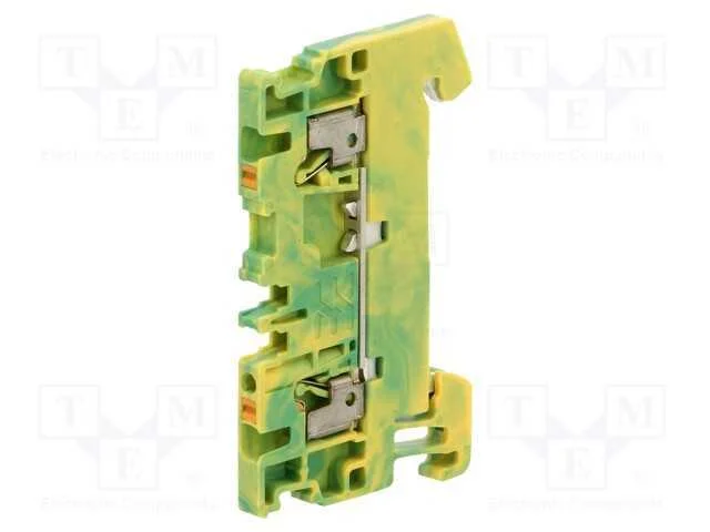 Conector: de carril, 1,5mm2, faixas: 1, braçadeir.