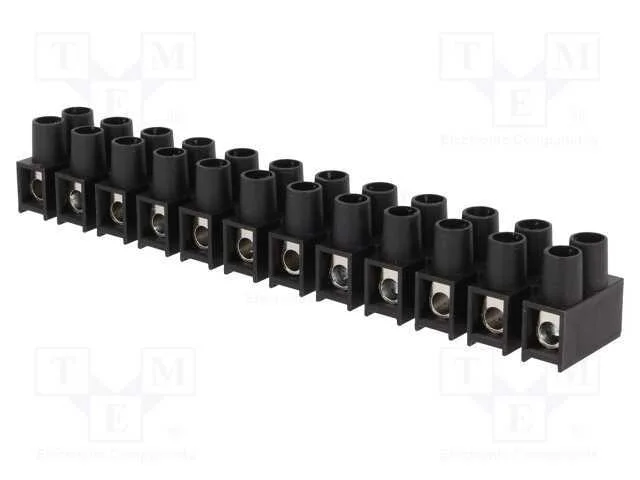 Bloco terminal, terminal parafusado, 10mm2, 400V,.