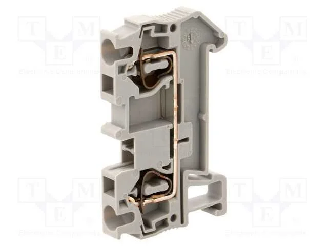Conector: de Carril, St, 0,08÷4mm2, Faixas: 1, Braçadeiras: 2, Ts35