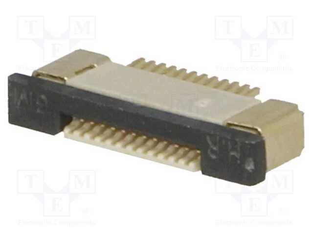 Conector: FFC/FPC, horizontais, PIN: 12, contacto.