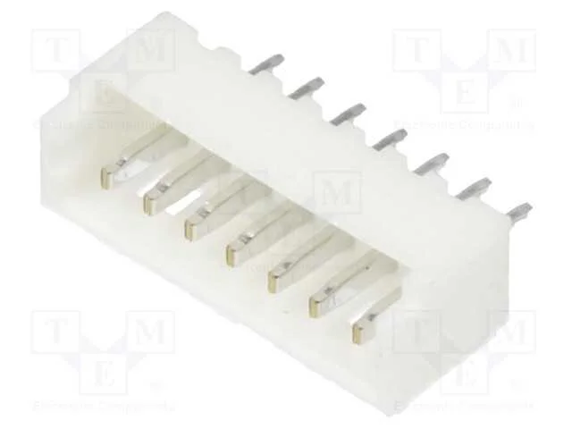 Tomada, Fio-Placa, Macho, 1,25mm, Pin: 7, Tht, 125v, 1a, Estanhado