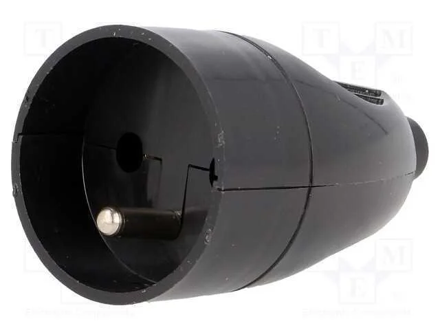 Conector: de alimentação, fêmea, tomada, 2P+PE, 2.