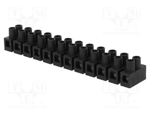 Bloco terminal, terminal parafusado, 6mm2, 400V, .