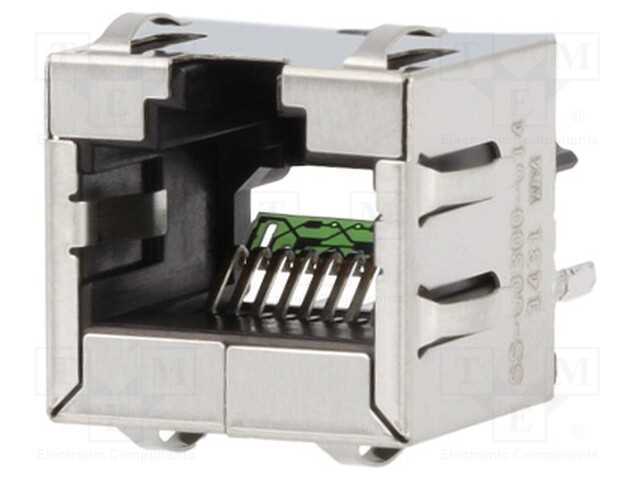 Tomada, RJ45, PIN: 8, Cat: 6a, blindadas, Sistema.
