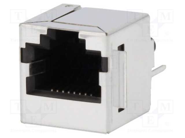 Tomada, RJ45, PIN: 8, blindadas, Sistema: 8p8c, p.