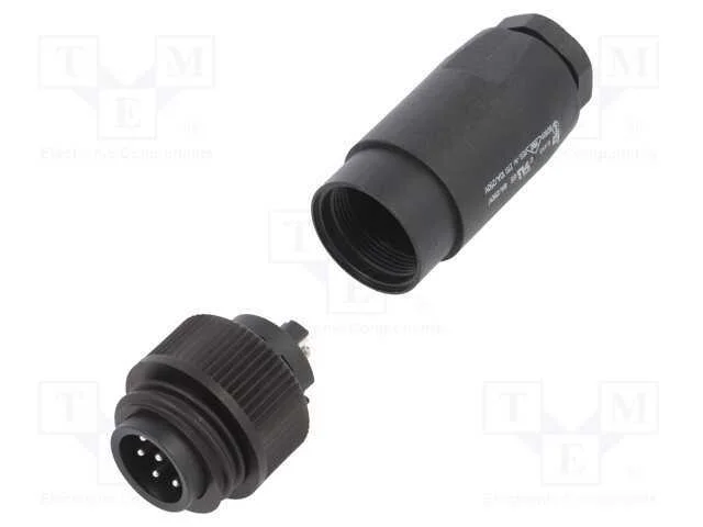 Conector: redondos, ficha, 692,693,RD24, macho, P.