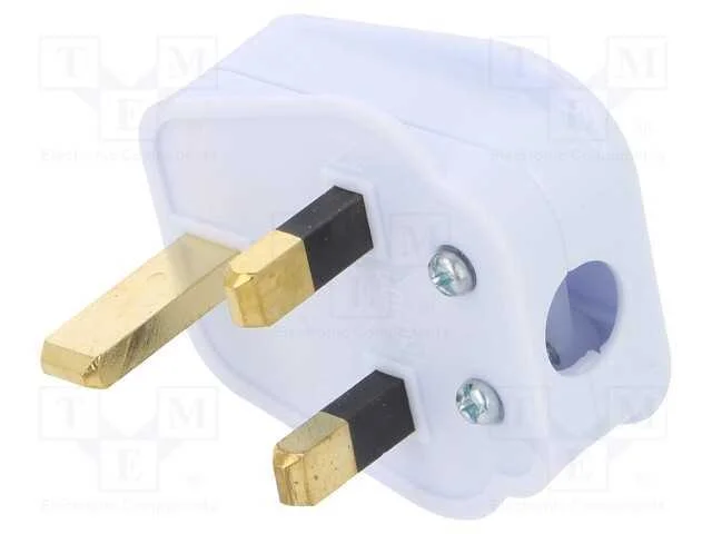 Conector: de alimentação, ficha, 2P+PE, 250VAC, 5.