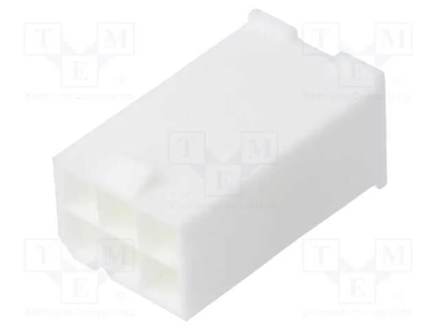 Ficha, Fio-Fio, Macho, Mini-Fit Jr, 4,2mm, Pin: 6, Sem Contactos