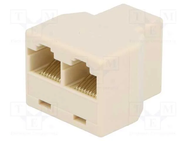 Divisor, Cat: 5e, Sistema: 8p8c, RJ45 tomada,RJ45.