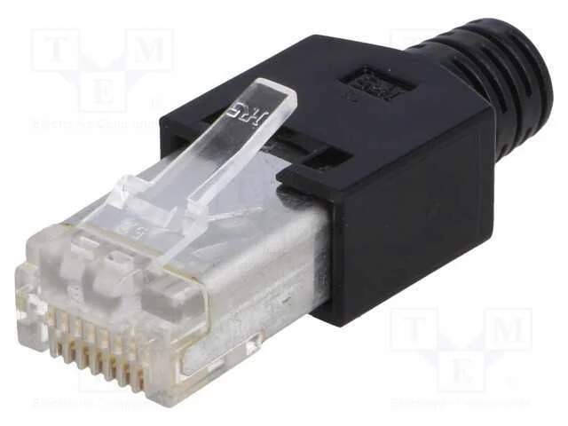 Ficha, RJ45, TM11P, PIN: 8, Cat: 3, blindadas,com.