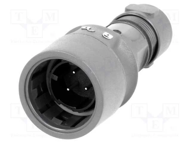 Conector: redondos; ficha; macho; PIN: 3; 16A; 277V; Buccaneer 6000
