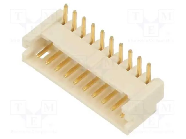 Tomada, Fio-Placa, Macho, Df13, 1,25mm, Pin: 10, Tht, para Pcb