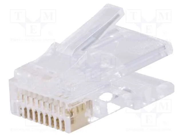 Ficha, RJ50, PIN: 10, Sistema: 10p10c, com cabo, .