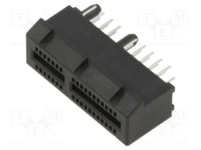 Conector: para Cartões, Simples, Tht, para Pcb, Gold Flash, Pin: 36