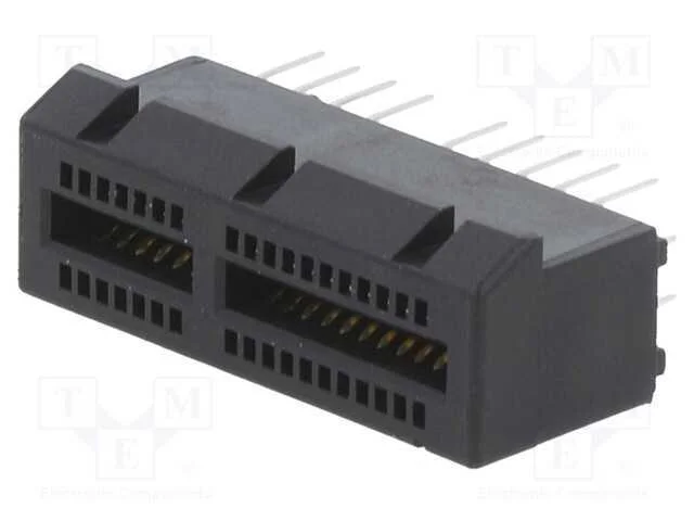 Conector: para Cartões, Simples, Tht, para Pcb, Gold Flash, Pin: 36