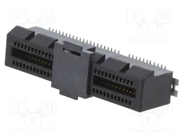 Conector: para Cartões, Simples, Smt, para Pcb, Pin: 64, 1mm