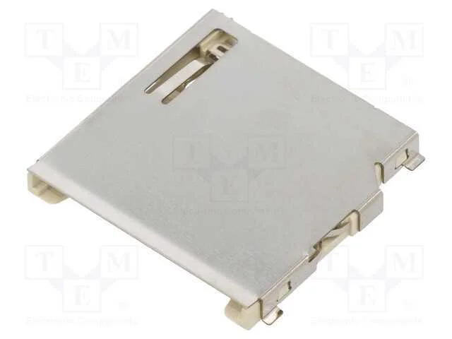 Conector: para Cartões, Sd, Smt, Seletivamente Dourado, Lcp, 500ma