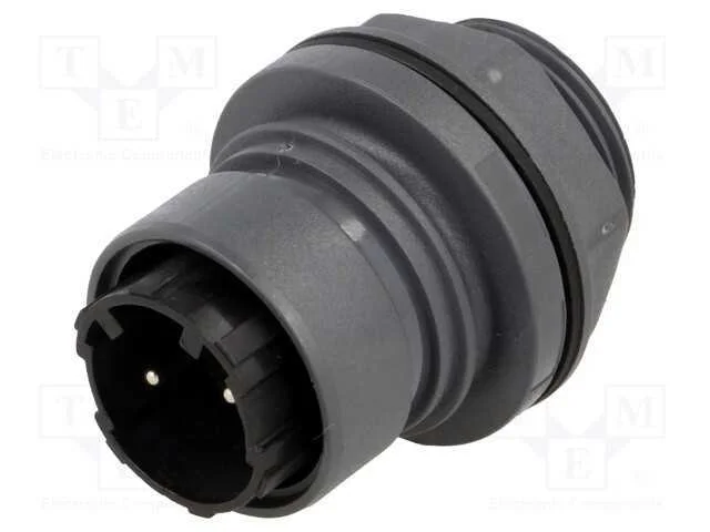 Conector: redondos, tomada, macho, PIN: 2, Buccan.