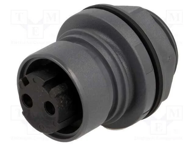 Conector: redondos, tomada, fêmea, PIN: 2, Buccan.