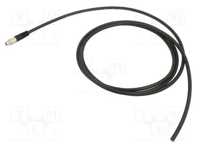 Conector: M9, Ficha, Macho, 125v, Ip67, Pin: 8, Simples, -25÷70c