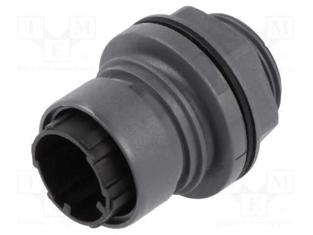Conector: redondos, tomada, macho, PIN: 22, sem c.