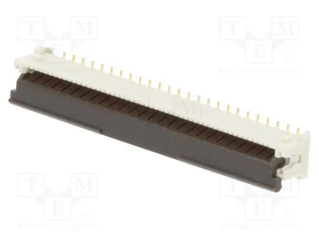 Conector: FFC/FPC, verticais, PIN: 50, ZIF, SMT, .
