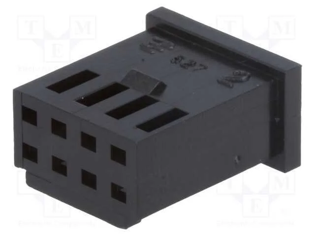 Ficha, Fio-Placa, Fêmea, Ampmodu Mod Ii, 2,54mm, Pin: 8, com Cabo