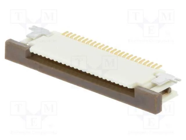 Conector: FFC/FPC, horizontais, PIN: 24, contacto.