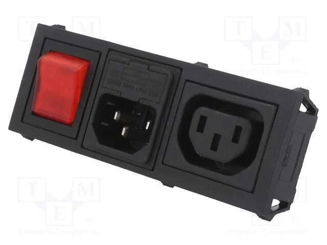 Conector: de alimentação, tomada, macho,fêmea, 10.