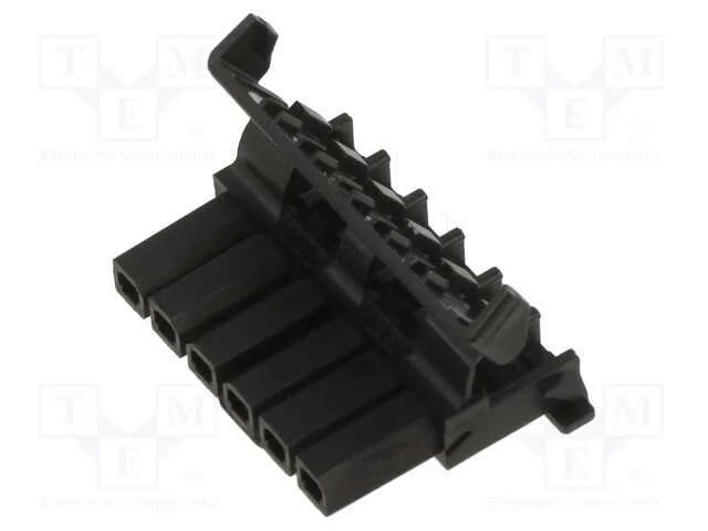 MICROFIT 3.0 RECPT 1 ROW V-0 TPA 06 CKT