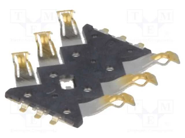 Conector: para Cartões, Nano Sim, de Perfil Baixo, Smt, Pin: 6