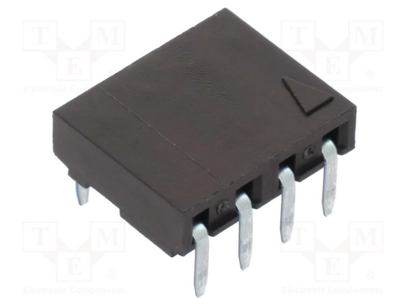 C-Grid Pcb Conn Sr Horz Poly Tn-A 4ckt