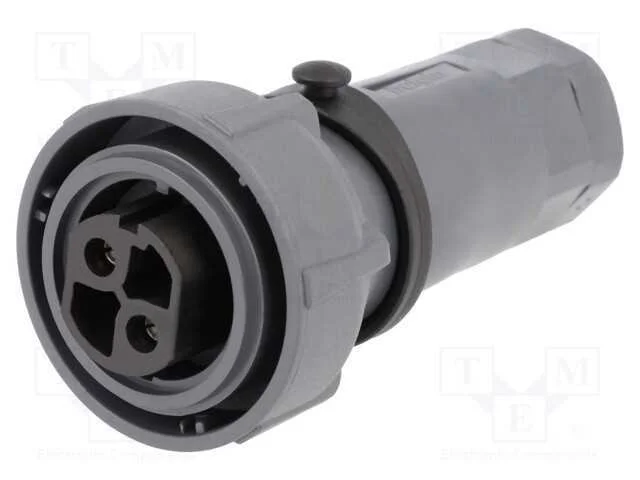 Conector: redondos, ficha, fêmea, PIN: 2, Buccane.