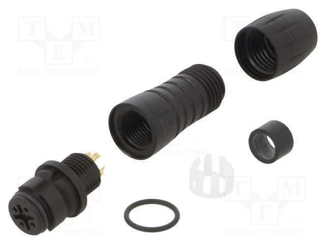 Conector: redondos, ficha, 620, fêmea, PIN: 4, nã.