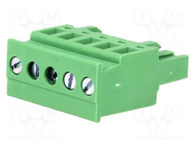 Bloco Terminal Separável, 5,08mm, Faixas: 5, Angu.